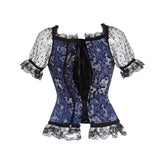 Retro Steampunk Spitzenbluse