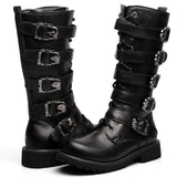 Punk Totenkopf Stiefel