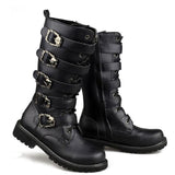Punk Totenkopf Stiefel