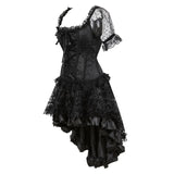 Steampunk Überbrust Korsett Kleid