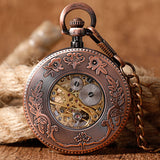 Steampunk Kupfer Taschenuhr