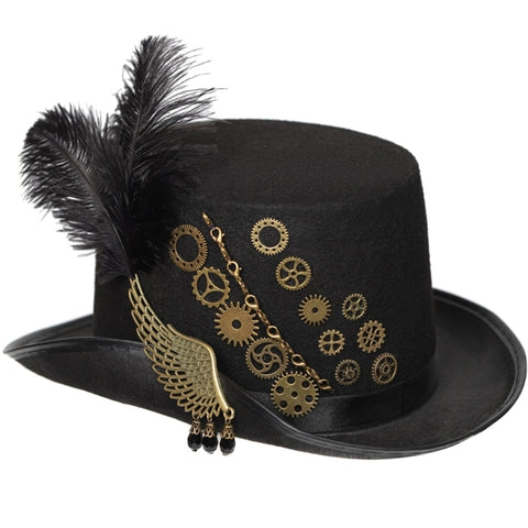 Steampunk Flügelzylinder