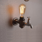 Steampunk Lampe Wasserhahn