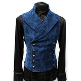 Steampunk Doppeltknopf Weste