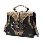 Steampunk Handtasche mit Zahnrädern