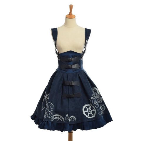 Lady Mechanic Steampunk Kleid