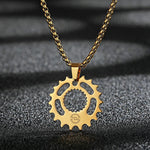 Steampunk Zahnrad Kette