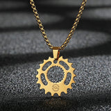 Steampunk Zahnrad Kette