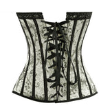 Steampunk Blumen Korsett