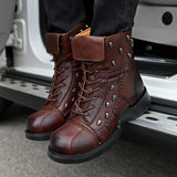 Dieselpunk Schädelstiefel