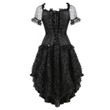 Steampunk Überbrust Korsett Kleid