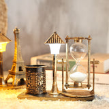 Steampunk Sanduhr Lampe