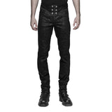 Schwarze Retro Gothic Hose