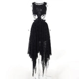 Schwarzes Gothic Kleid