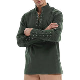 Steampunk Krieger Schnürhemd