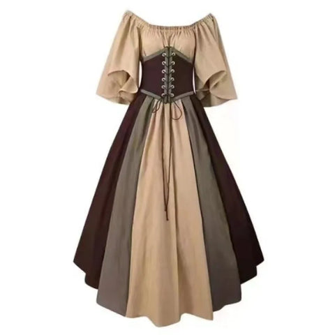 Damen Mittelalter Kleid