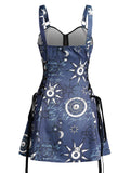 Galaktisches Steampunk Kleid