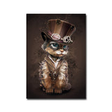 Steampunk Katze Bild