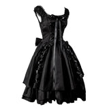 Schwarzes Gothic Lolita Kleid