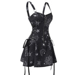 Galaktisches Steampunk Kleid
