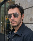 Steampunk Gitterbrille