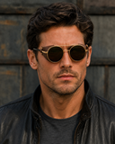 Steampunk Retro Aviator Sonnenbrille