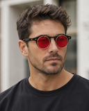 Steampunk Rundglas Klappbrille