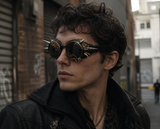 Steampunk Zahnrad Stachelbrille