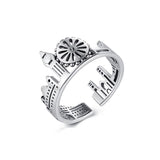 Steampunk Architektur Ring