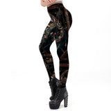 Steampunk Astronomie Leggings