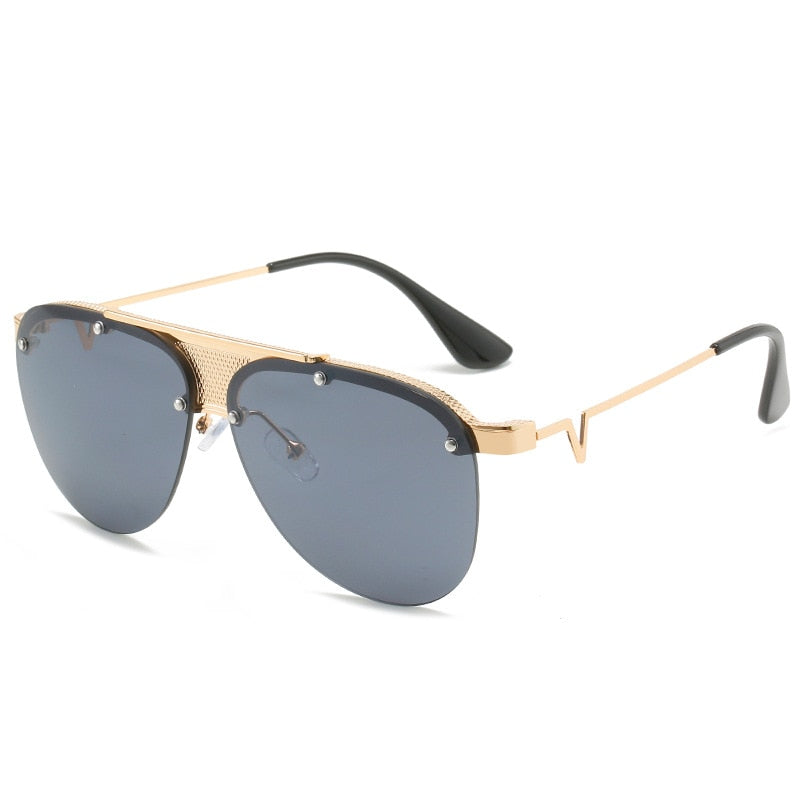 Steampunk Brasswing Brille