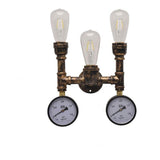 Steampunk Edison Wandlampe