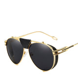 Steampunk Flieger Sonnenbrille