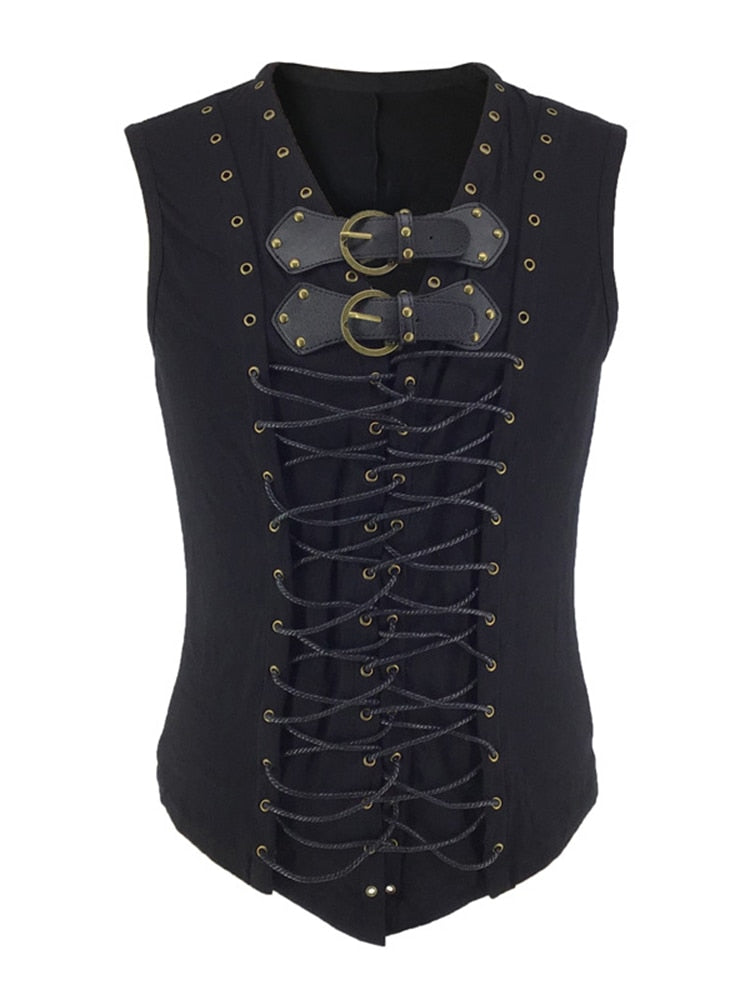Steampunk Gothic Schnürweste