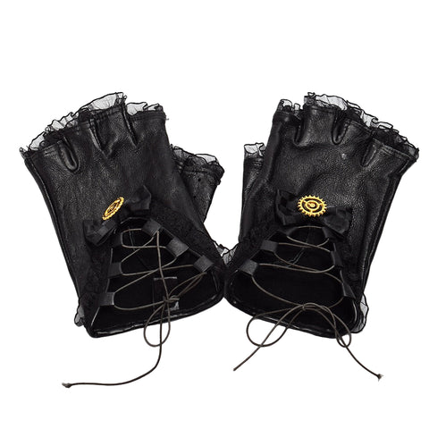 Steampunk Handschuhe mit Kordeln
