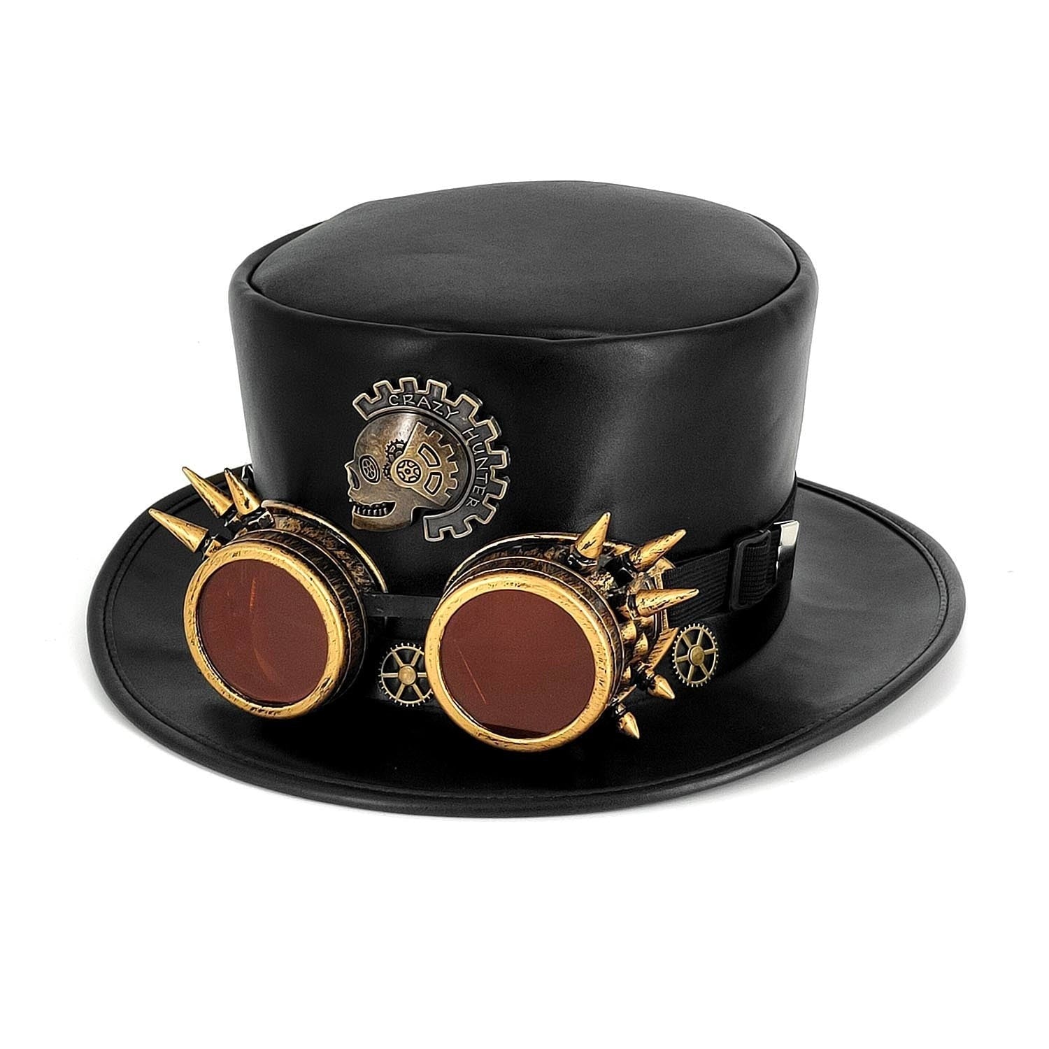 Steampunk Hut Schwarz