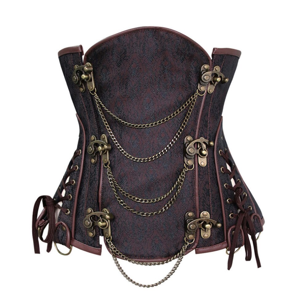 Steampunk Kettenstruktur Korsett