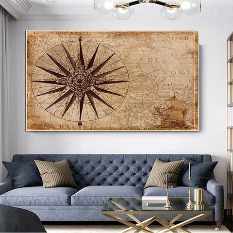 Steampunk Kompass Bild