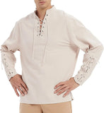 Steampunk Krieger Schnürhemd