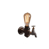 Steampunk Lampe Wasserhahn