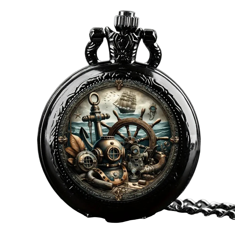 Steampunk Nautilus Taschenuhr
