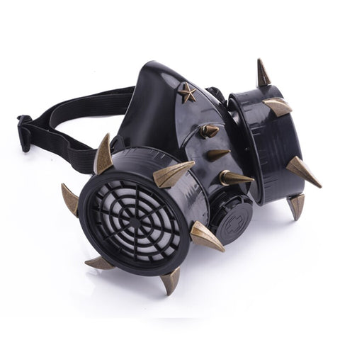 Steampunk Nietenmaske
