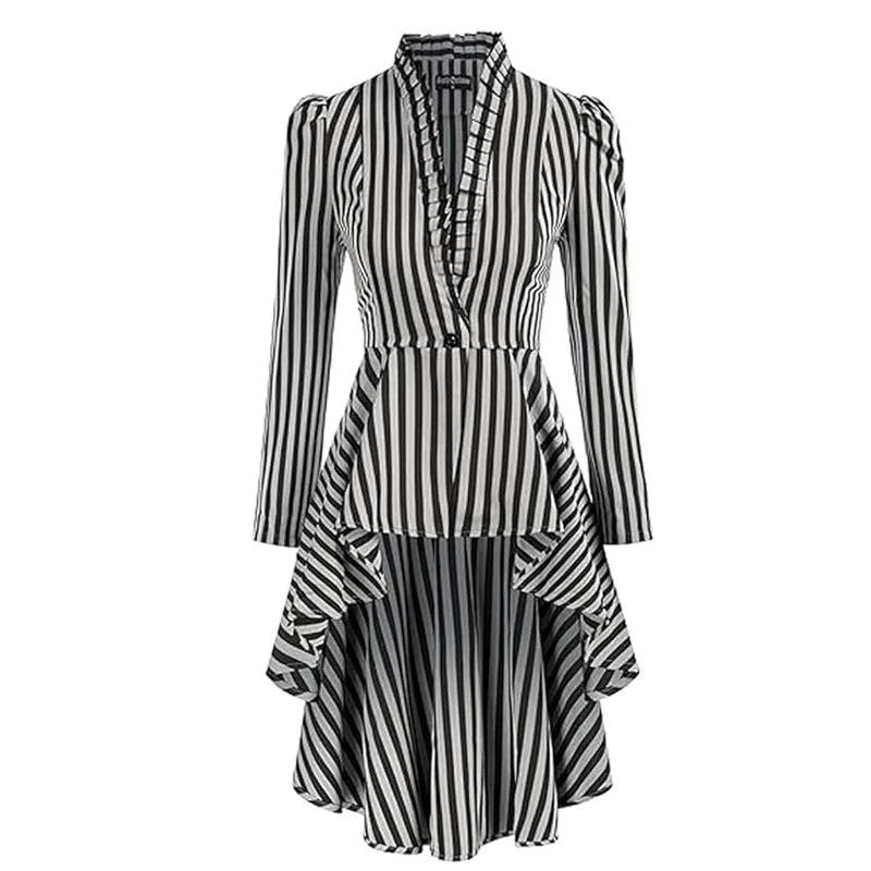 Steampunk Streifenjacke