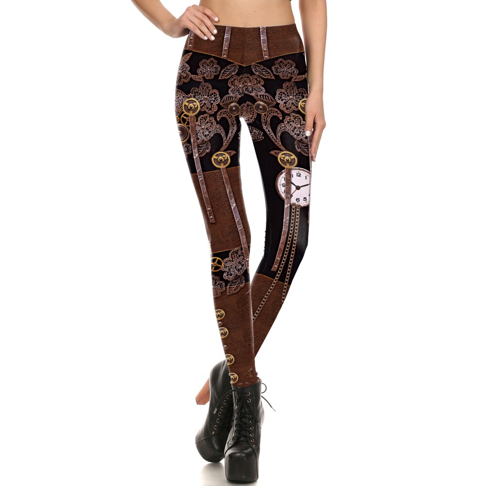 Steampunk Uhrwerk Leggings