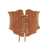 Steampunk Wildledergürtel