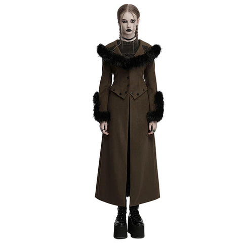 Steampunk Wintermantel Damen