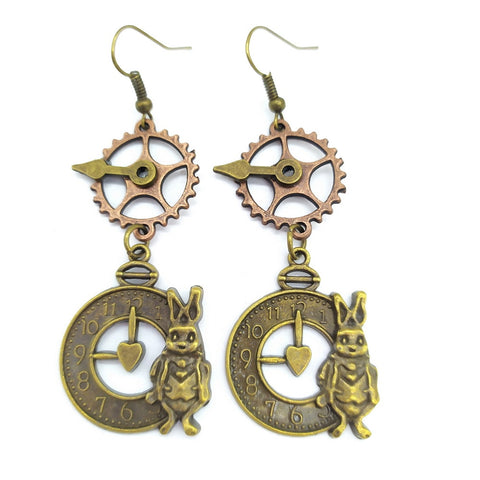 Steampunk Wunderland Ohrringe