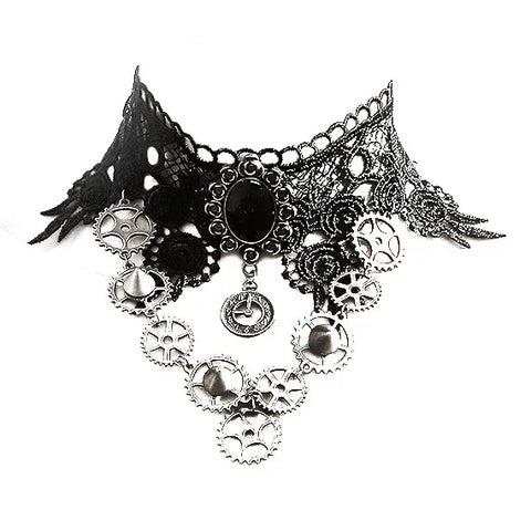 Steampunk Zahnrad Spitze Kette