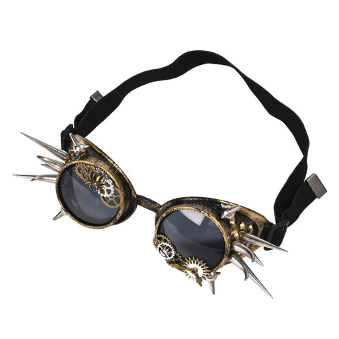Steampunk Zahnrad Stachelbrille