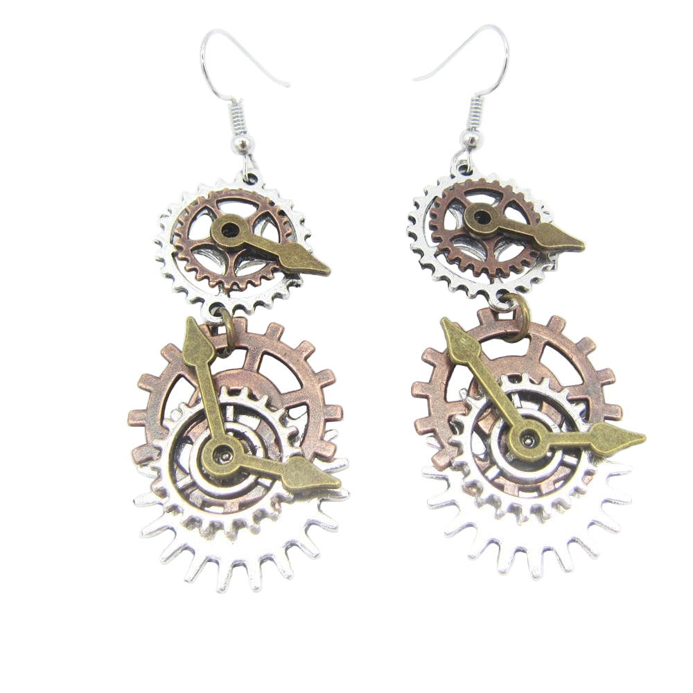 Steampunk Zeitzeiger Ohrringe